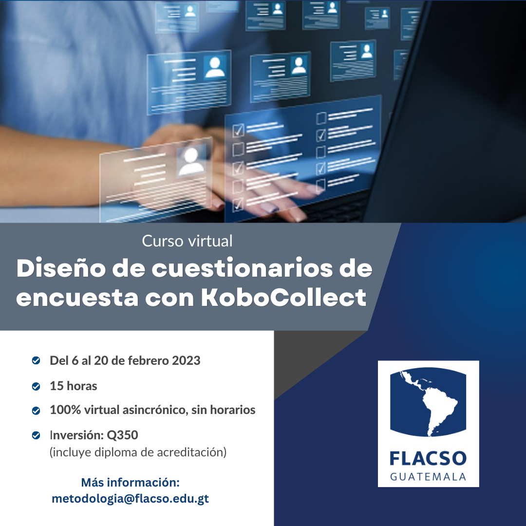 Cursos de diseño y análisis de encuestas