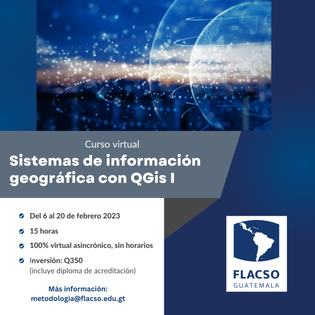 Cursos De Sistemas De Información Geográfica Con Qgis Facultad