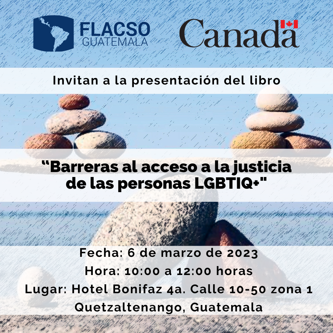 Presentación del libro «Barreras al acceso a la justicia de las personas LGBTIQ+» QUETZALTENANGO