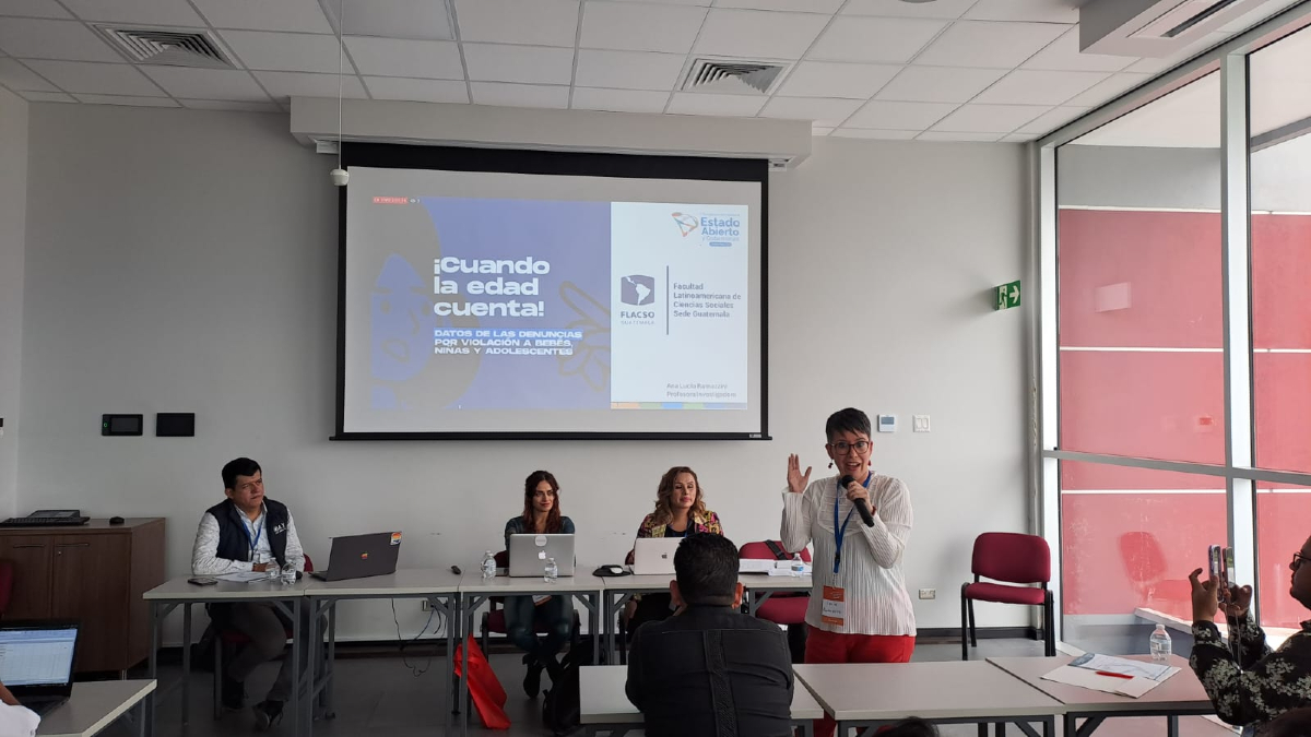 FLACSO Guatemala en el Primer Congreso de Estado Abierto y Gobernanza