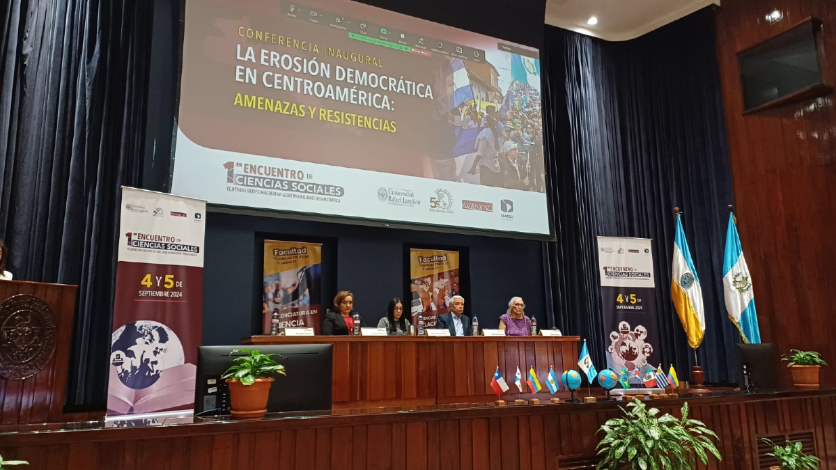 FLACSO en el Primer Encuentro de las Ciencias Sociales «Tejiendo Redes hacia una Gobernabilidad Democrática»