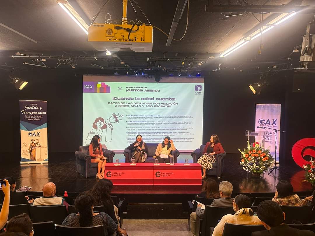 Presentación de hallazgos «Cuando la edad de los agresores cuenta: Análisis de datos de las denuncias por violación a bebés, niñas y adolescentes de 0 a 14 años por hombres mayores de 18 años (2017-2023)”